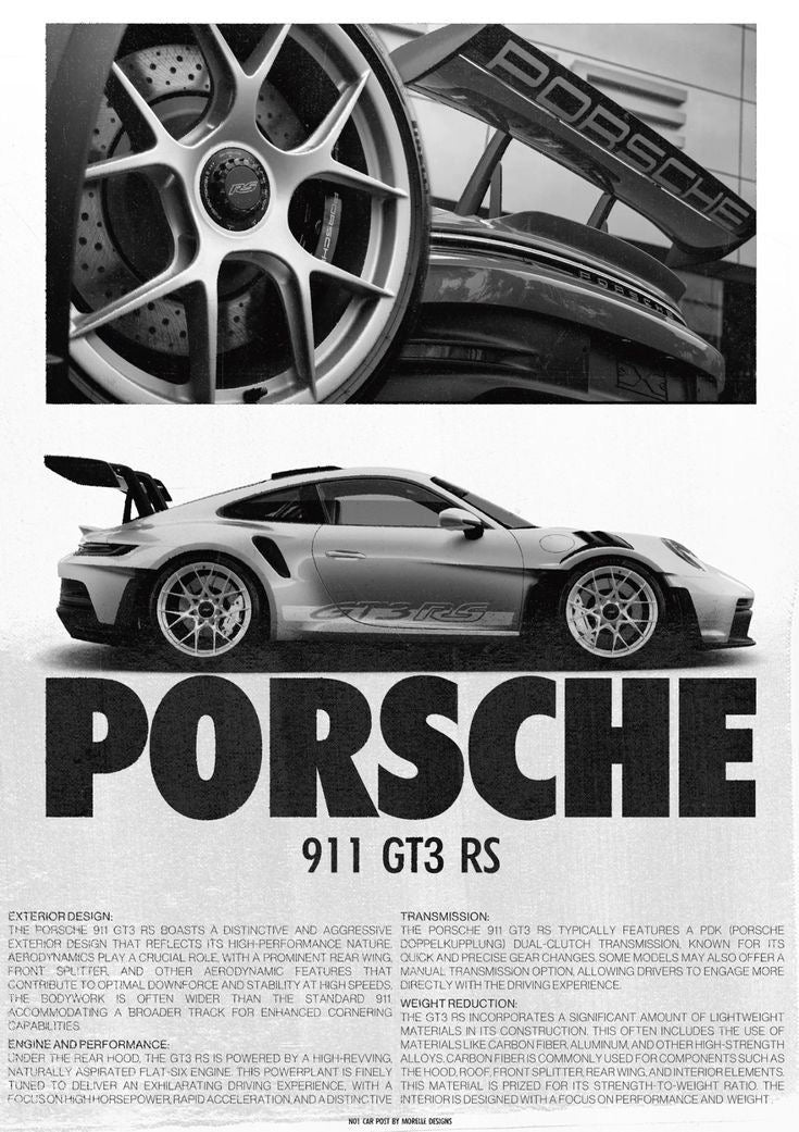 Porsche Poster